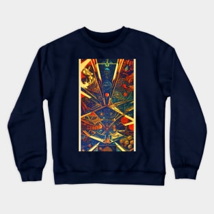 Abstract DMT Visuals Crewneck Sweatshirt